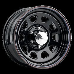 5268055 16X8 5X5.50 (-12) PAC 342B Black Daytona (HB 108)