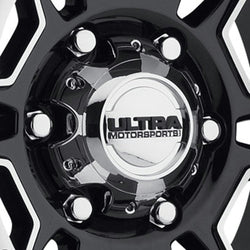 89-9765C ULT CHROME BOLT-ON CLOSED CAP FOR 6X5.50/135