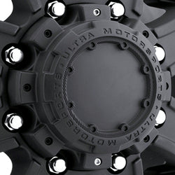 89-9899FB ULT MATTE BLK BOLT ON FRT DUALLIE CAP