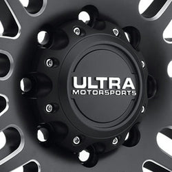 89-9778SB ULT SATIN BLACK BOLT-ON CLOSED SHORT CAP FOR 8X6.50